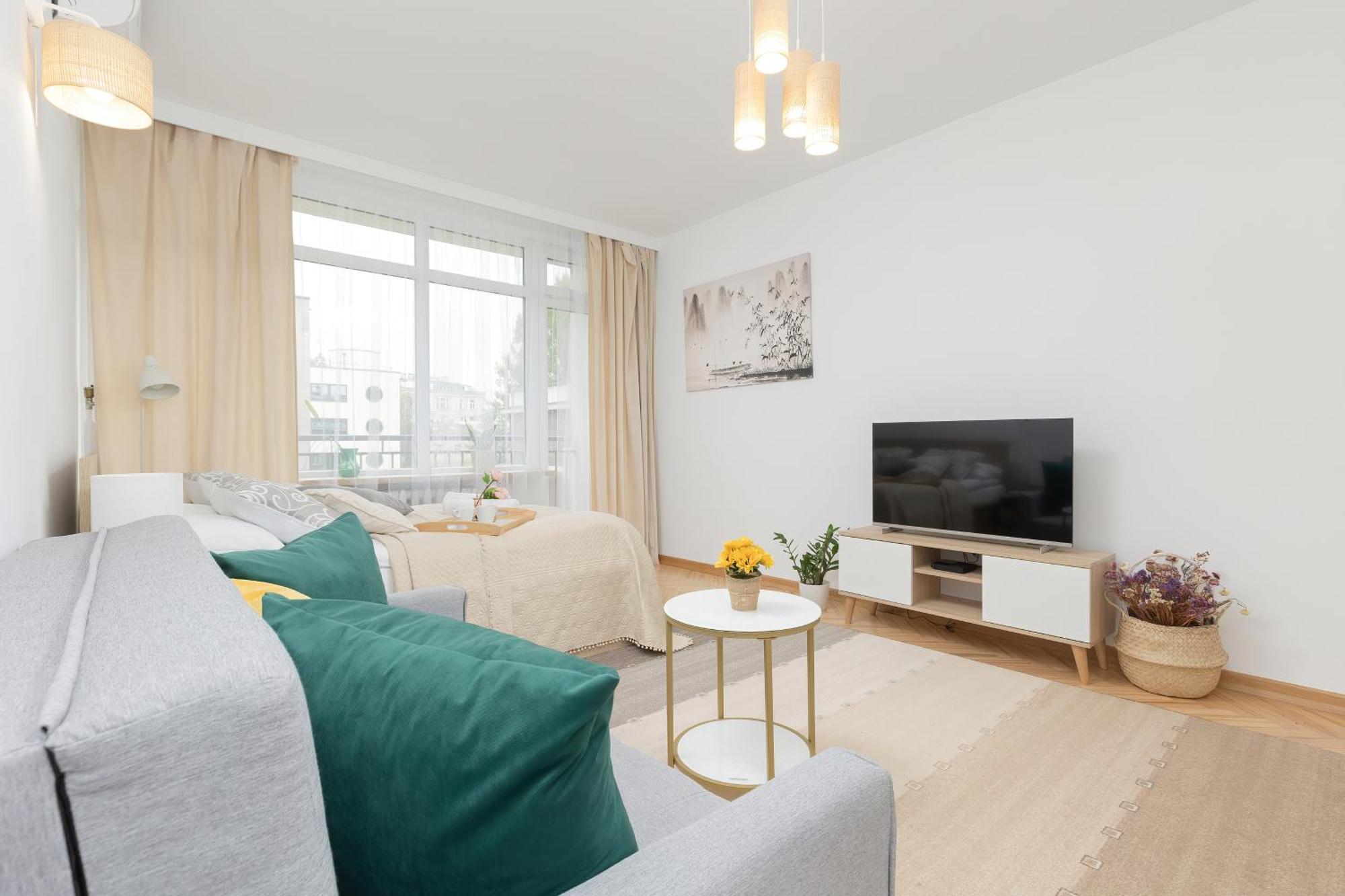 Bright Apartment Warsaw Srodmiescie By Noclegi Renters Exteriör bild